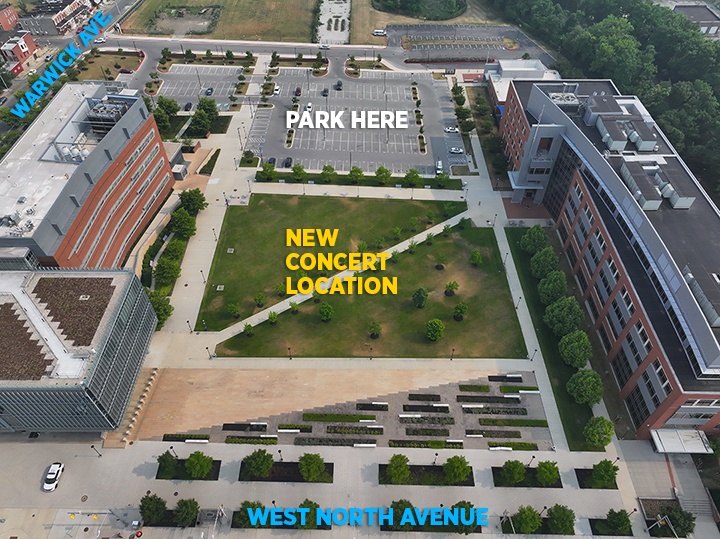 South Quad Concert Location