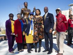 President Jenkins and Coppin Alumni