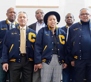 Hall of Famers at the Athletics Hall of Fame Breakfast